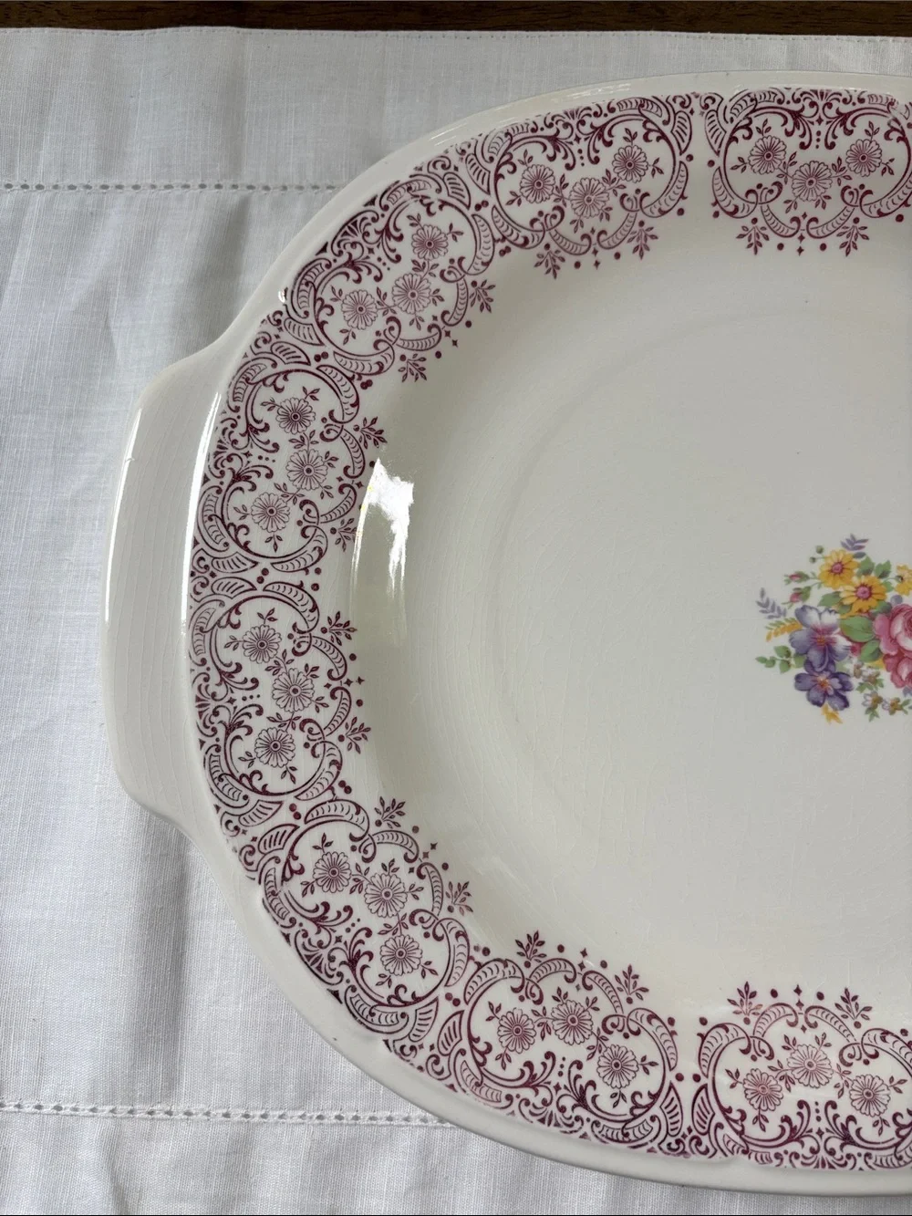 French Saxon China Company vintage french